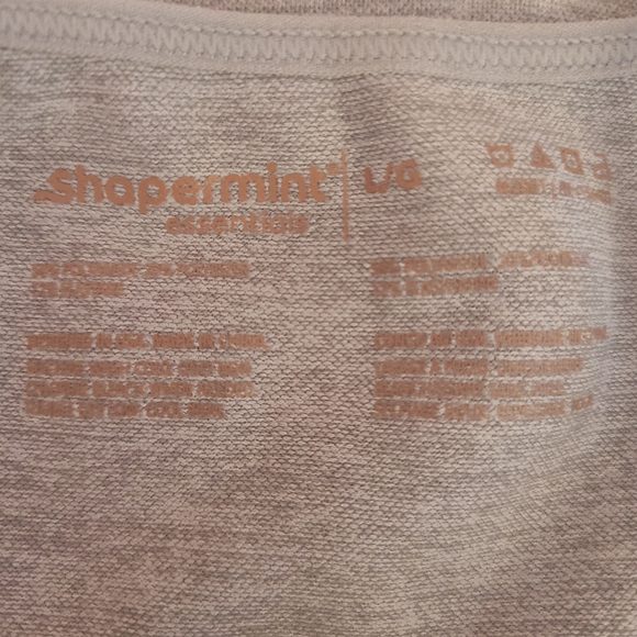 Bundle Of 2 Shapermint Essentials Shaping Camisoles, Sz L, Black/Gray - Picture 2 of 6